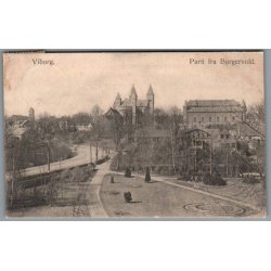 Viborg - Parti fra Borgvold - Postkort - Brugt