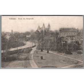 Viborg - Parti fra Borgvold - Postkort - Brugt