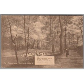 Fra Parken ved Borgvold - Viborg - Postkort - Ubrugt