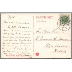 Viborg - Udsigt fra Borgvold - Postkort - Brugt