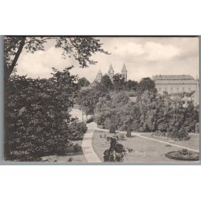 Viborg - Udsigt fra Borgvold - Postkort - Brugt
