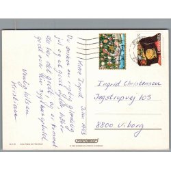Julemrke 1993 p Postkort