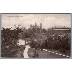 Viborg set fra Borgvold - Postkort - Ubrugt