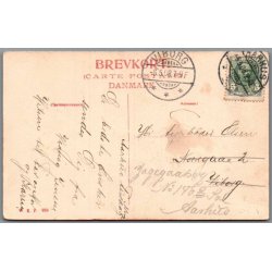 Viborg set fra Borgvold - Postkort - Brugt