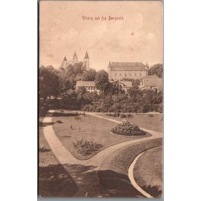 Viborg set fra Borgvold - Postkort - Brugt