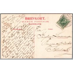 Viborg - Musikken spiller i Borgvold - Postkort - Brugt