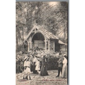 Viborg - Musikken spiller i Borgvold - Postkort - Brugt