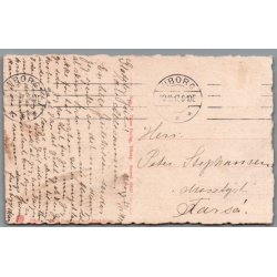 Viborg i Sne - Postkort - Brugt