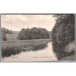 Viborg - Aaparti ved  Rindsholm - Postkort - Brugt