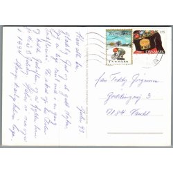 Julemrke 1993 p Postkort