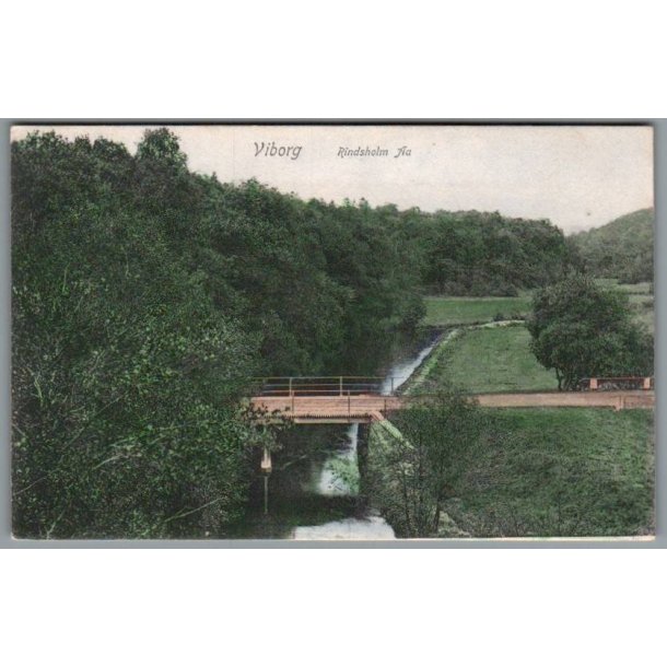 Viborg - Rindsholm Aa  - Postkort - Ubrugt