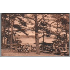 Viborg - Udsigten fra B�kkelund - Postkort - Ubrugt