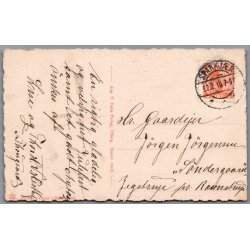 Viborg i Sne - Postkort - Brugt