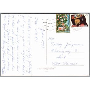 Julemrke 1993 p Postkort