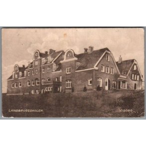 Landbrugsskolen - Viborg - Postkort - Brugt