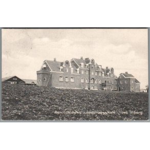 Asmild Kloster Landbrugsskole ved Viborg - Postkort - Brugt