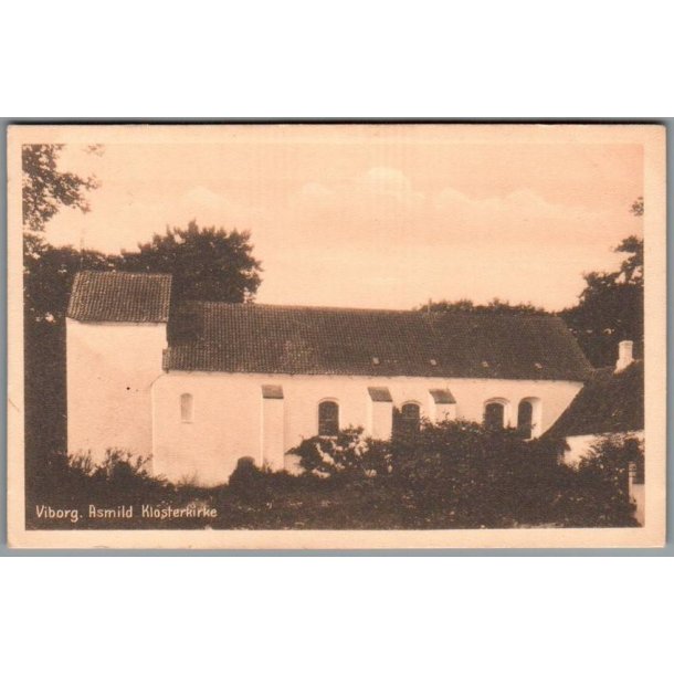 Viborg - Asmild Klosterkirke - Postkort - Ubrugt