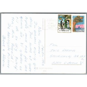 Julemrke 1993 p Postkort