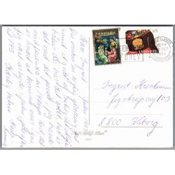 Julemrke 1993 p Postkort