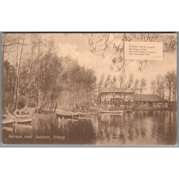 N�rres� med Salonen - Viborg - Postkort - Brugt