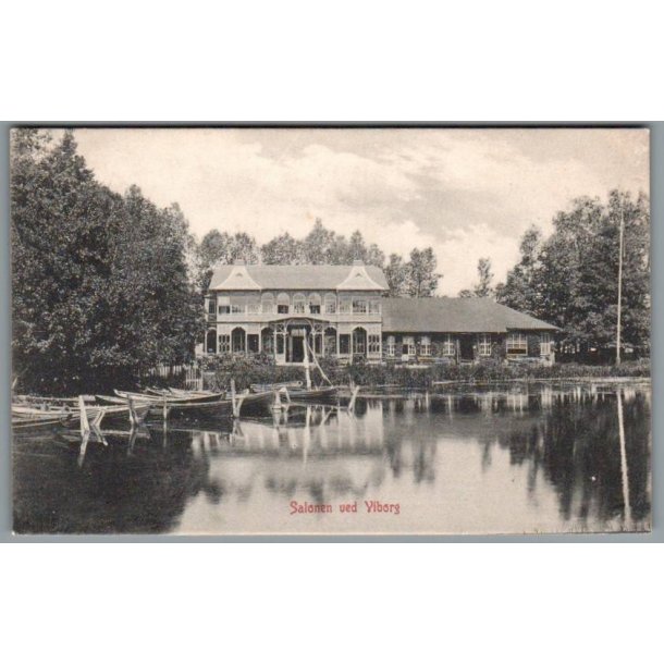 Salonen ved Viborg - Postkort - Brugt