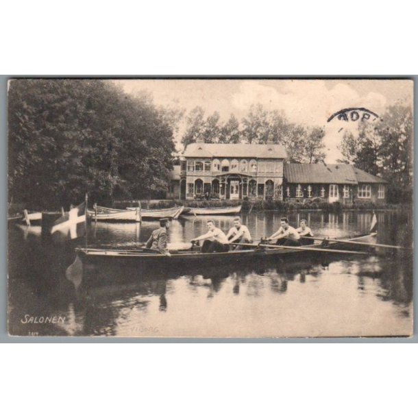 Salonen - Viborg - Postkort - Brugt