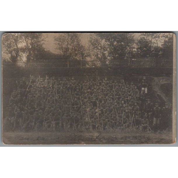 Soldater - Fotokort 1910 - Viborg - Postkort - Brugt