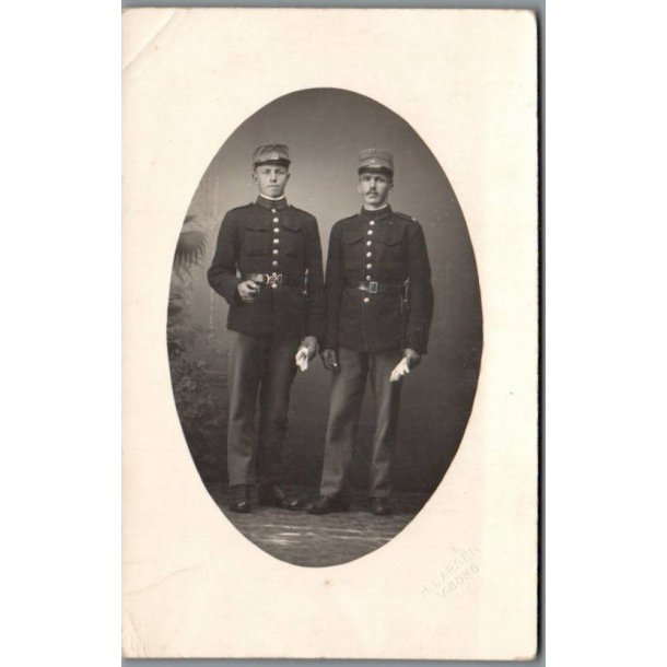 Soldater - Fotokort H.Larsen - Viborg - Postkort - Ubrugt