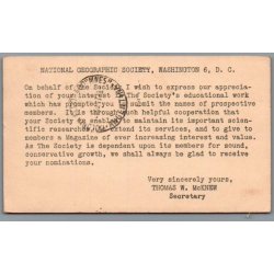 Perfin - USA  1947 - Brugt.