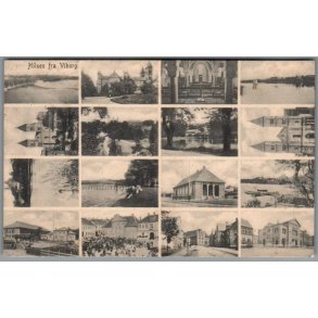 Hilsen fra Viborg - Postkort - Brugt