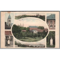 Hilsen fra Viborg - Postkort - Brugt- Fold !