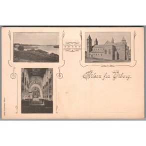 Hilsen fra Viborg - Postkort - Ubrugt