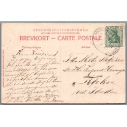 Viborg - Udsigt fra Brohuset - Postkort - Brugt