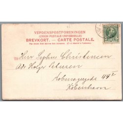 Viborg - Udsigt fra Brohuset - Postkort - Brugt