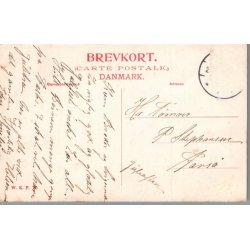 Viborg set fra Broen over S�en - Postkort - Brugt