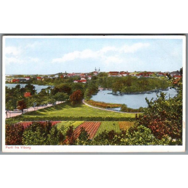 Parti fra Viborg - Postkort - Ubrugt