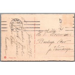 Viborg i Sne - Postkort - Brugt