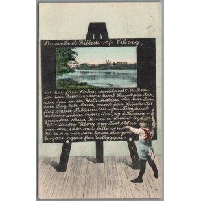 Et billede af Viborg - Postkort - Brugt