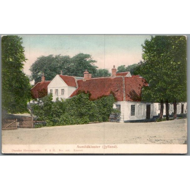 Asmildkloster (Jylland) - Danske Herregaarde - F&B 200 - Postkort - Ubrugt
