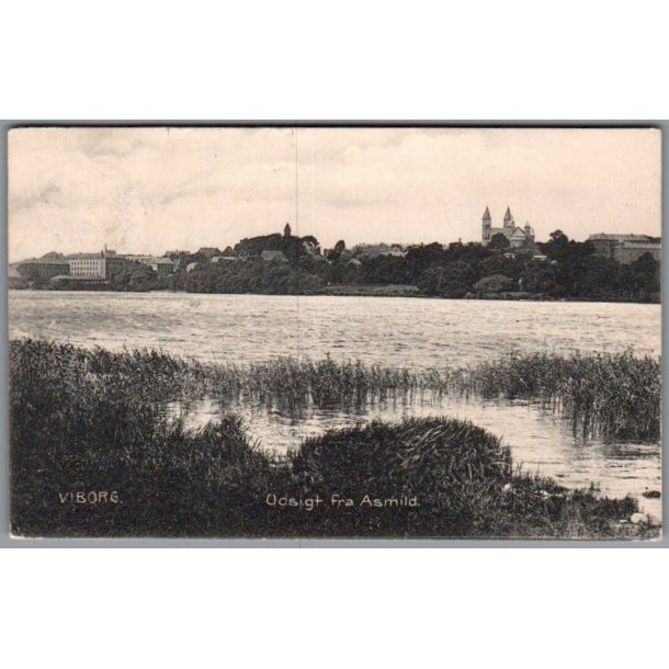 Viborg - Udsigt fra Asmild - Postkort - Brugt