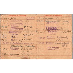 K�bekort - Kvinder med P�tegninger - 2 Verdenskrig