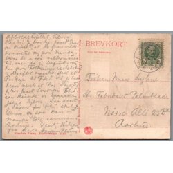 Viborg - Udsigt over Hald S� set fra Raunsbjerg - Postkort - Brugt