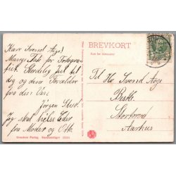 Viborg - Udsigt over Hald S� set fra Raunsbjerg - Postkort - Brugt