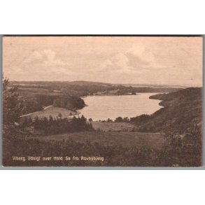 Viborg - Udsigt over Hald S� set fra Raunsbjerg - Postkort - Ubrugt