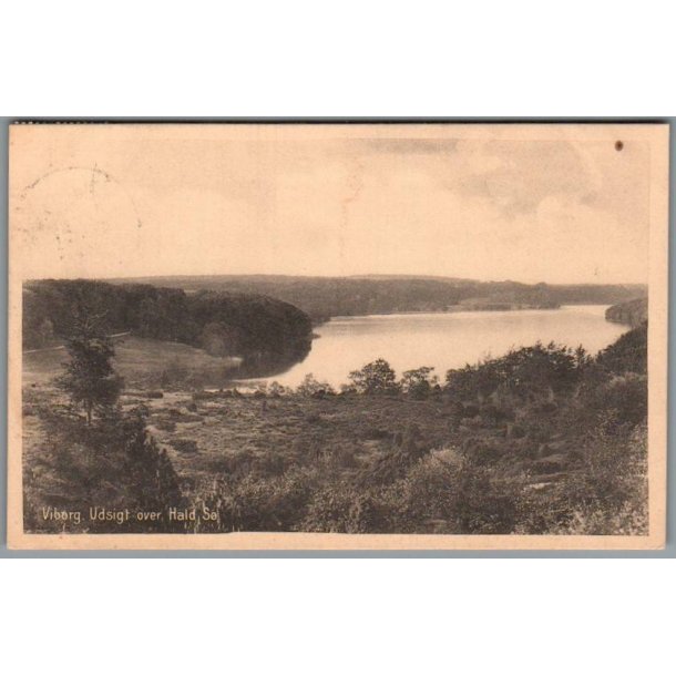 Viborg - Udsigt over Hald S�  - Postkort - Brugt