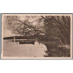 Viborg - Hald S� med Ruinerne i Baggrunden  - Postkort - Ubrugt