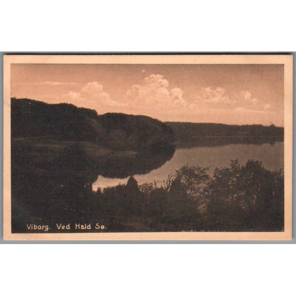 Viborg - Ved Hald S� - Postkort - Ubrugt
