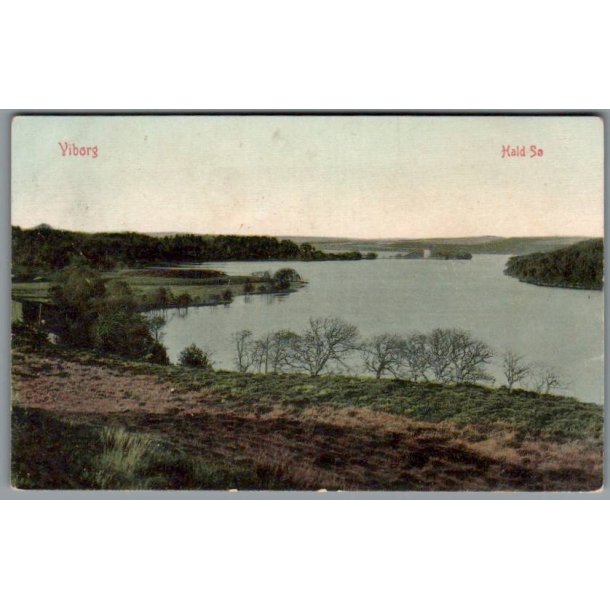 Viborg - Hald S� - Postkort - Brugt