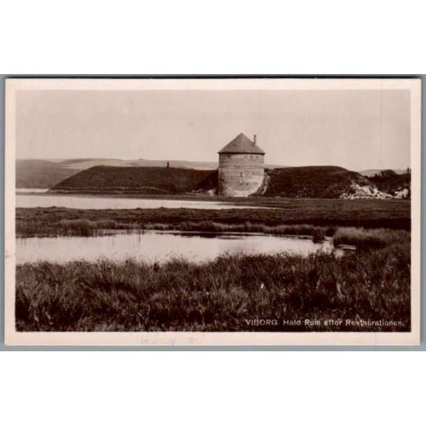 Viborg - Hald Ruin efter Restaurationen - Postkort - Ubrugt