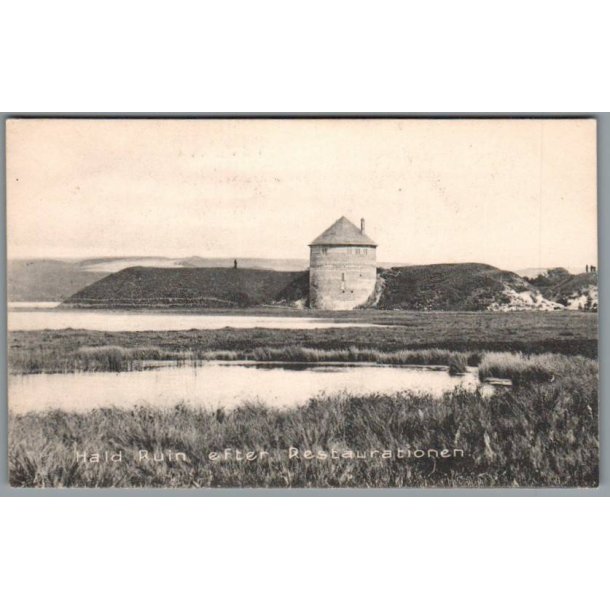 Hald Ruin efter Restaurationen - Postkort - Ubrugt